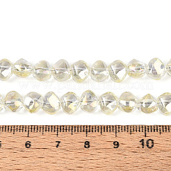 Electroplate Transparent Glass Beads Strands&nbsp;EGLA-N017-05A-A02