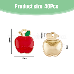 120Pcs Alloy Enamel Charms&nbsp;ENAM-DC0001-63