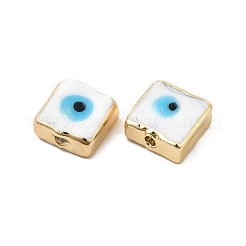 Brass Enamel Beads&nbsp;KK-F842-02A