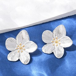 304 Stainless Steel Stud Earrings&nbsp;EJEW-S265-06GP-B