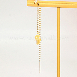 Minimalist Stainless Steel Palm Ear Thread&nbsp;EI7208