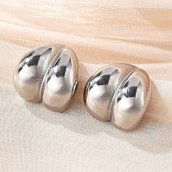 304 Stainless Steel Stud Earrings for Women&nbsp;EJEW-U051-05P