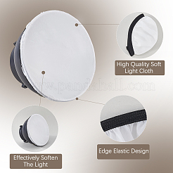 Round Cloth Photography Lamp Cover&nbsp;DIY-WH020079-025A
