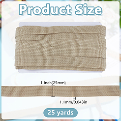 25 Yards Polypropylene Webbing for DIY Bag Handle&nbsp;DIY-HY0003-11