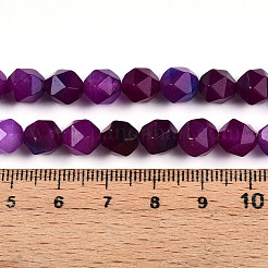 Dyed Natural White Jade Beads Strands&nbsp;X-G-T139-8mm-45L