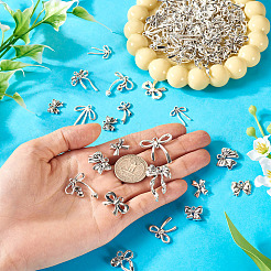120Pcs 15 Styles Tibetan Style Alloy Pendants&nbsp;TIBEP-KS0001-05
