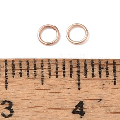 304 Stainless Steel Open Jump Rings&nbsp;X-STAS-K285-02B-RG