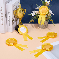 Polyester Ribborn Brooches&nbsp;JEWB-WH20010-02A