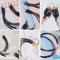 Long-Lasting Plated Brass Ribbon Crimp Ends and Chain Extender&nbsp;KK-SZ0001-63