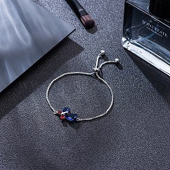 Eco-Friendly Electroplate Brass Slider Bracelets&nbsp;BJEW-EE0005-10P