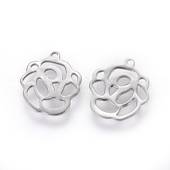 Tarnish Resistant 201 Stainless Steel Charms&nbsp;STAS-G189-37P
