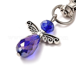 Faceted Teardrop Glass Pendants&nbsp;HJEW-JM00534-03