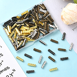 200Pcs 4 Colors Column Alloy Shoelace Buckle Connectors&nbsp;FIND-SP0004-68B