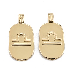Brass Pendants&nbsp;KK-O140-20G-09