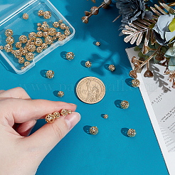 60Pcs 3 Styles Brass Spacer Beads&nbsp;KK-PH0012-44