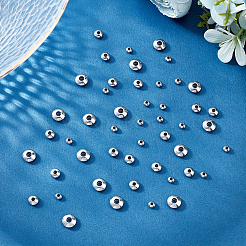 90Pcs 3 Style Brass Spacer Beads&nbsp;KK-PH0003-38