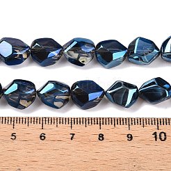 Electroplate Glass Beads Strands&nbsp;EGLA-T021-10H