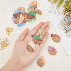 DIY Dangle Earring Making Kits&nbsp;RESI-OC0001-21