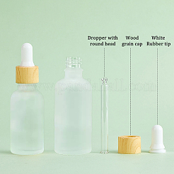 Straight Glass Eye Droppers&nbsp;LS-MRMJ-WH0075-60B-01