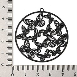 Spray Printed 430 Stainless Steel Pendants&nbsp;STAS-P359-01H