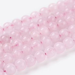 5 Strands Natural Rose Quartz Beads Strands&nbsp;G-NB0004-53
