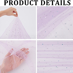 1M Sequins Polyester Organza Fabrics&nbsp;DIY-CY0003-41A