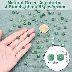 Natural Green Aventurine Bead Strands&nbsp;G-AR0001-31
