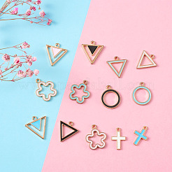 Alloy Enamel Pendants&nbsp;ENAM-TA0002-05G