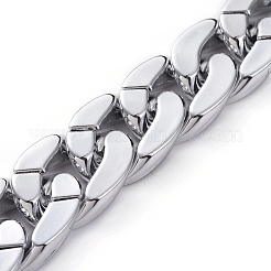 Handmade Plastic Curb Chains&nbsp;AJEW-JB00525-03