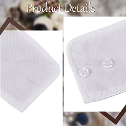Removable Cotton Wrist Cuffs with Resin Button&nbsp;AJEW-WH20077-020B