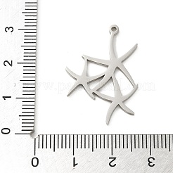 201 Stainless Steel Pendants&nbsp;LS-STAS-R133-01P-04