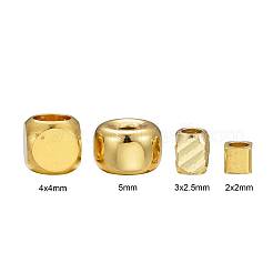 60Pcs 4 Style Brass Spacer Beads Set&nbsp;KK-LS0001-09G