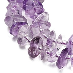 Natural Amethyst Beads Strands&nbsp;G-Z124-A01-02