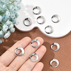 SHEGRACE Brass Flat Round Charms&nbsp;XGR0119P-108P
