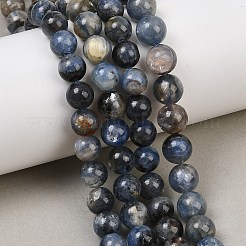 Natural Kyanite/Cyanite/Disthene Beads Strands&nbsp;G-G272-A01-8mm