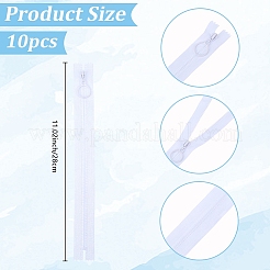 10Pcs Polyester Zippers for Garment Accessories&nbsp;DIY-DJ0001-54