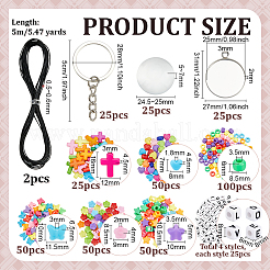 DIY Keychain Making Kits&nbsp;DIY-PH0034-17