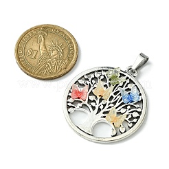 Antique Silver Tone Alloy Pendants&nbsp;PALLOY-JF02361-01