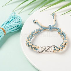 5 Strands 5 Colors Faux Suede Cord&nbsp;LW-FS0001-01D