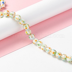 Handmade Lampwork Beads Strands&nbsp;LAMP-D015-11A