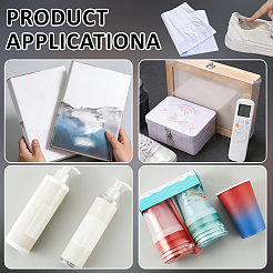50Pcs PVC Heat Shrink Wrap Bags&nbsp;ABAG-WH0045-83A