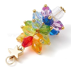 Glass Beads Pendants&nbsp;PALLOY-JF03013
