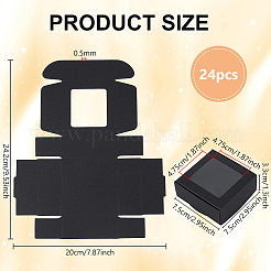 Paper Candy Boxes&nbsp;CON-WH0097-52A-01