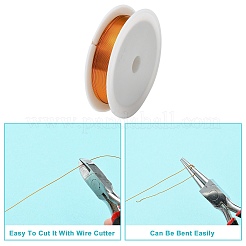 Round Copper Wire for Jewelry Making&nbsp;CWIR-R001-0.4mm-M