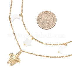 304 Stainless Steel Turtle with Star Jewelry Sets&nbsp;SJEW-JS01351