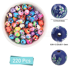 Handmade Polymer Clay Beads&nbsp;CLAY-PA0001-08A