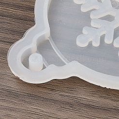 Christmas Theme DIY Silicone Pendant Molds&nbsp;LS-SIMO-G007-01G