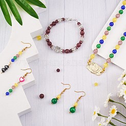 DIY Round Cat Eye Beads Bracelet Making Kit&nbsp;DIY-SZ0006-56D
