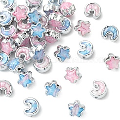 20Pcs 4 Styles Opaque Acrylic Beads&nbsp;OACR-YW0004-37