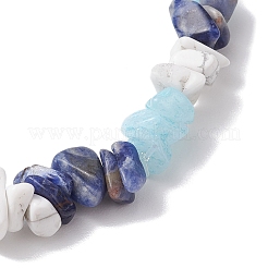 Natural Gemstone Stretch Bracelets for Women&nbsp;BJEW-JB10995-01